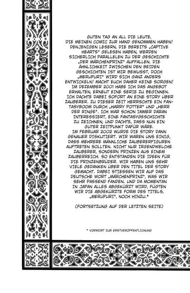 Manga: Merupuri - Der Märchenprinz Traum Edition 01