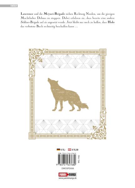 Manga: Spice & Wolf Deluxe 08