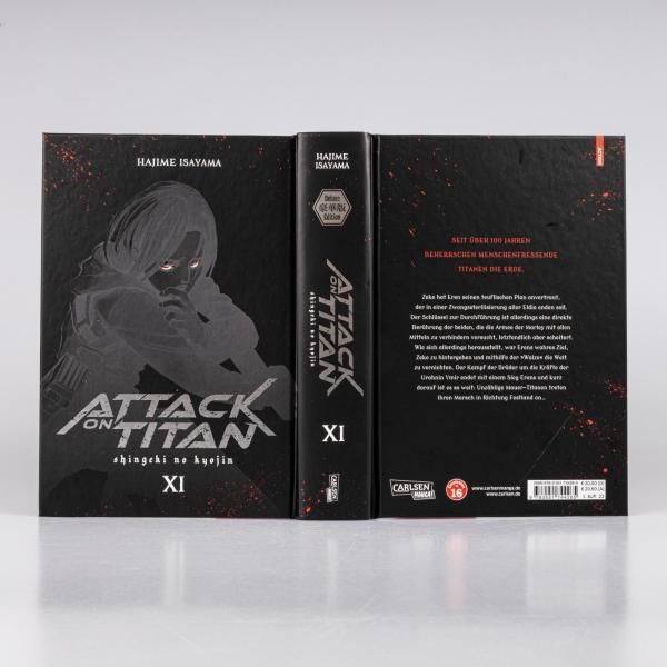 Manga: Attack on Titan Deluxe 11 (Hardcover)
