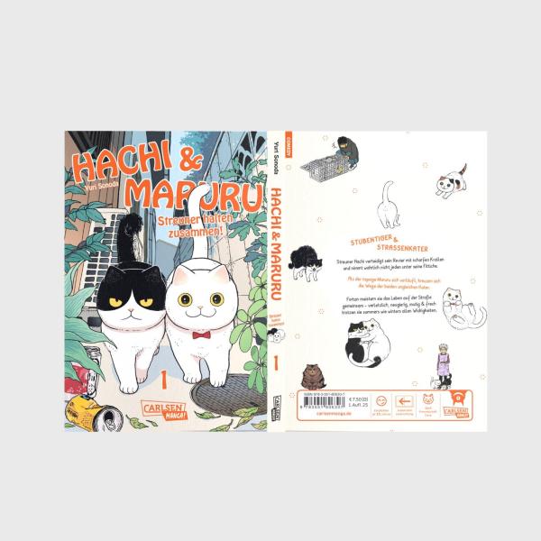 Manga: Hachi & Maruru – Streuner halten zusammen! 1