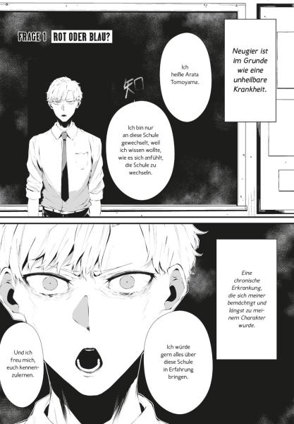 Manga: Cold as Blue & Aggressive as Red 1