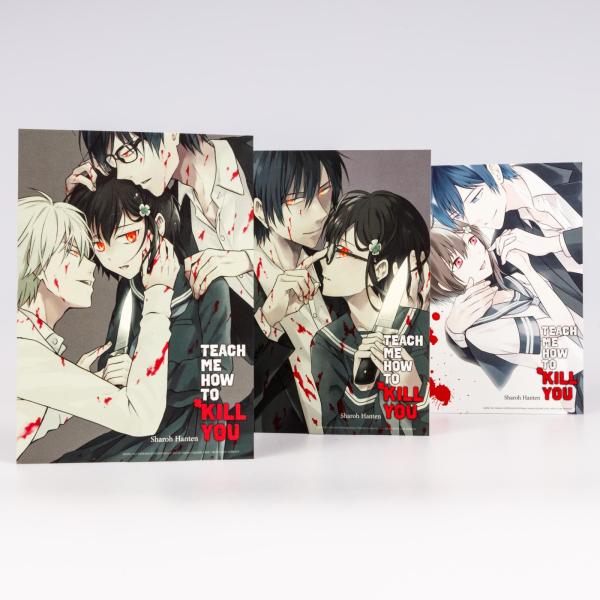Manga: Teach me how to Kill you Sammelschuber (inklusive Band 1-8)