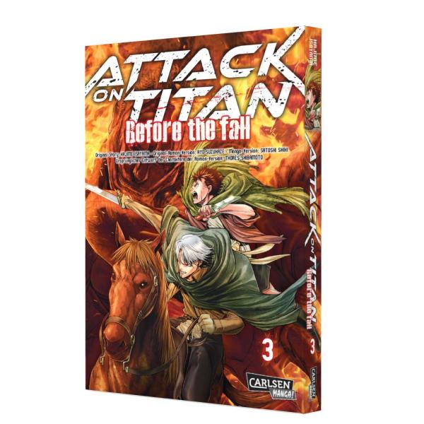 Manga: Attack on Titan - Before the Fall 3