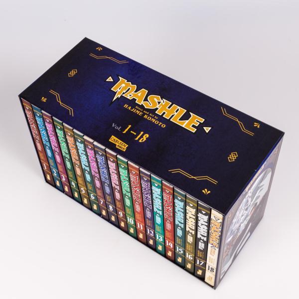 Manga: Mashle: Magic and Muscles Sammelschuber (inklusive Band 1-18)