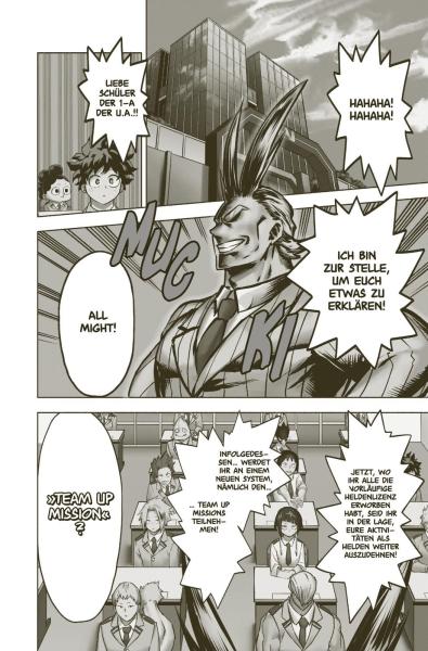Manga: My Hero Academia Team Up Mission 01