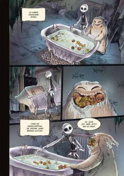 Manga: Tim Burton's The Nightmare Before Christmas: Der Kampf um die Krone (Hardcover)
