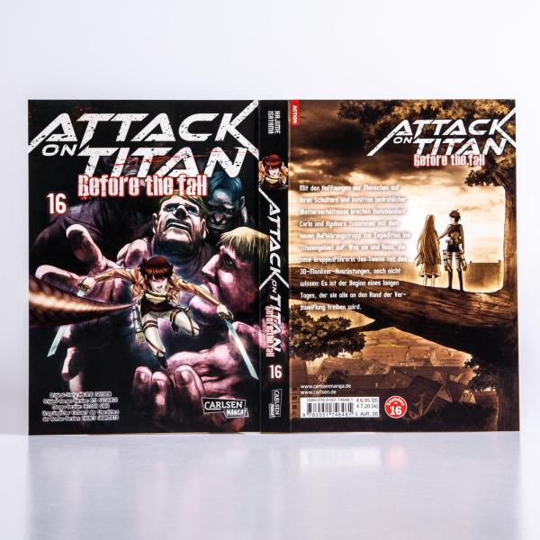 Manga: Attack on Titan - Before the Fall 16
