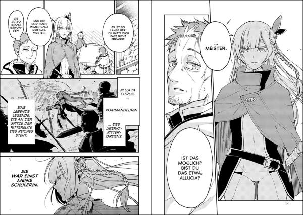 Manga: Vom Landei zum Schwertheiligen - Ich bin nur ein alter Schwertmeister vom Land, aber meine Schülerinnen lassen mich nicht in Frieden! 01