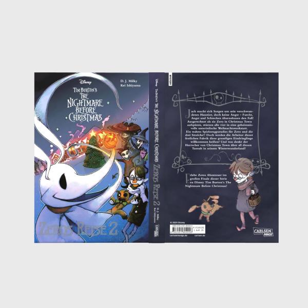 Manga: Tim Burton's The Nightmare Before Christmas: Zeros Reise 2 (Hardcover)
