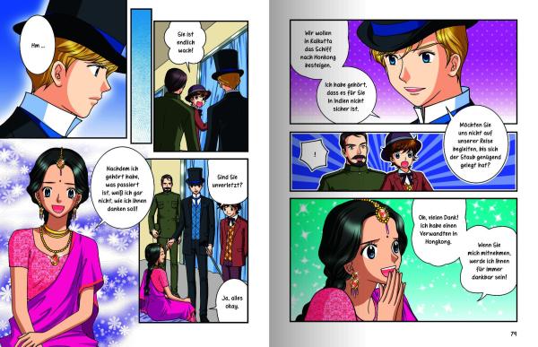 Manga: MANHWA – Klassiker für Kids – In 80 Tagen um die Welt