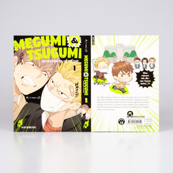 Manga: Megumi & Tsugumi – Alphatier vs. Hitzkopf 1
