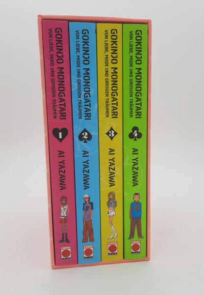 Manga: Gokinjo Monogatari - Von Liebe, Mode und großen Träumen Schuber (Band 1 bis 4)