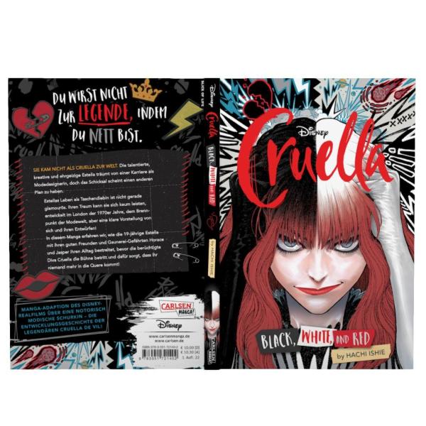 Manga: Cruella: Der Manga - Black, White & Red