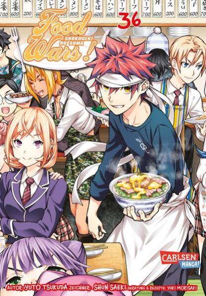 Manga: Food Wars - Shokugeki No Soma 36