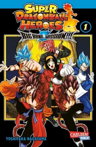 Manga: Super Dragon Ball Heroes Big Bang Mission!!! 01