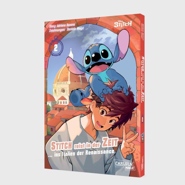 Manga: Stitch reist in der Zeit 2