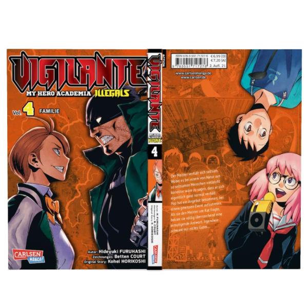 Manga: Vigilante - My Hero Academia Illegals 04