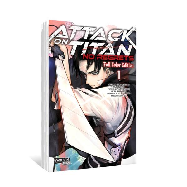 Manga: Attack On Titan - No Regrets Full Colour Edition 1