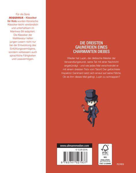 Manga: MANHWA – Klassiker für Kids – Arsène Lupin (komplett in Farbe)