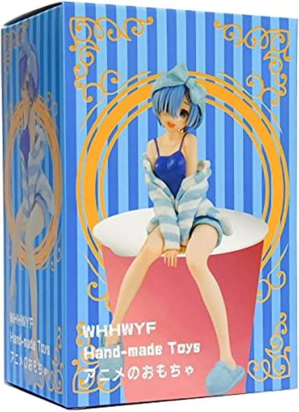 Merch: Figur: Re:ZERO Rem Room Wear Noodle Stopper Figure