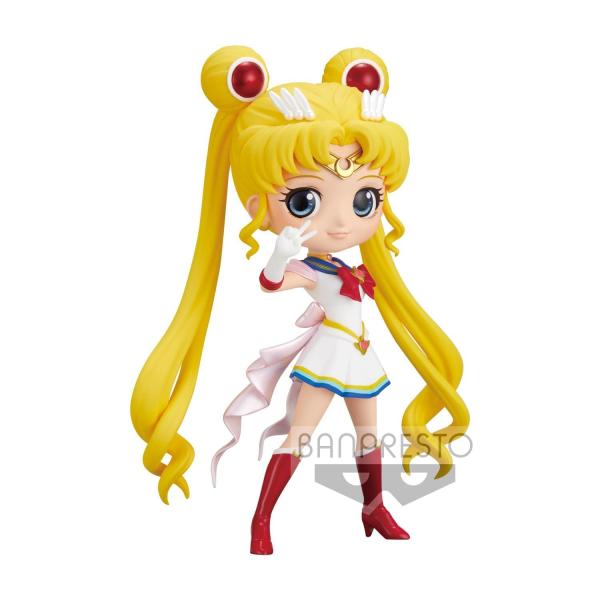 Merch: Figur: Pretty Guardian Sailor Moon Eternal the Movie Q Posket - Super Sailor Moon