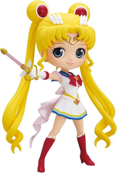 Merch: Figur: Pretty Guardian Sailor Moon Eternal the Movie Q Posket - Super Sailor Moon - Moon Kaleidoscope Ver.