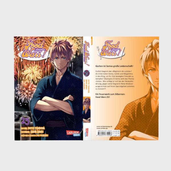 Manga: Food Wars - Shokugeki No Soma 25