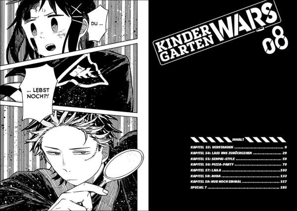 Manga: Kindergarten WARS 08