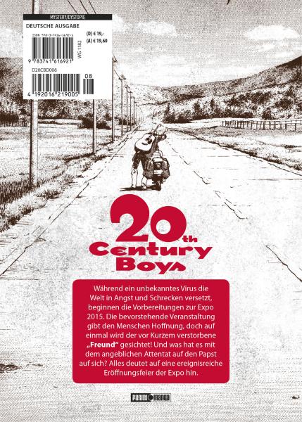 Manga: 20th Century Boys: Ultimative Edition 08