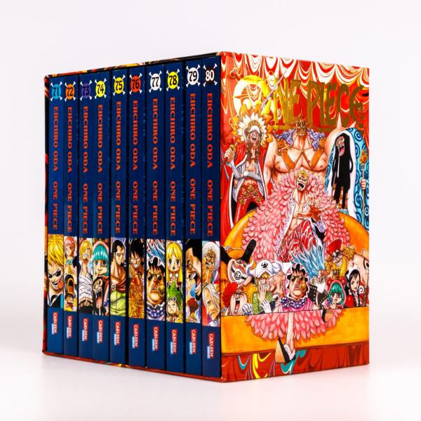 Manga: One Piece Sammelschuber 8: Dressrosa (inklusive Band 71-80)