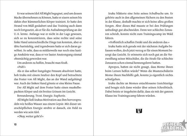 Manga: My Hero Academia Nippon Novel 2: My Hero Academia Novel 2 - Trainingscamp im Wald: Verstecktes Level