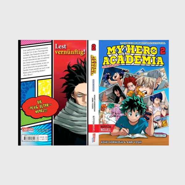 Manga: My Hero Academia Nippon Novel 2: My Hero Academia Novel 2 - Trainingscamp im Wald: Verstecktes Level