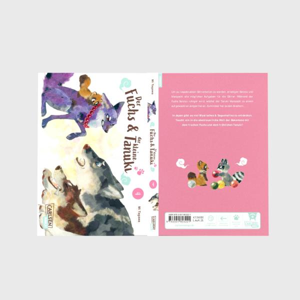 Manga: Der Fuchs und der kleine Tanuki 4
