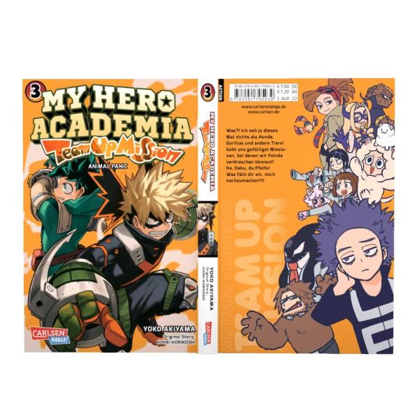 Manga: My Hero Academia - Team Up Mission 03