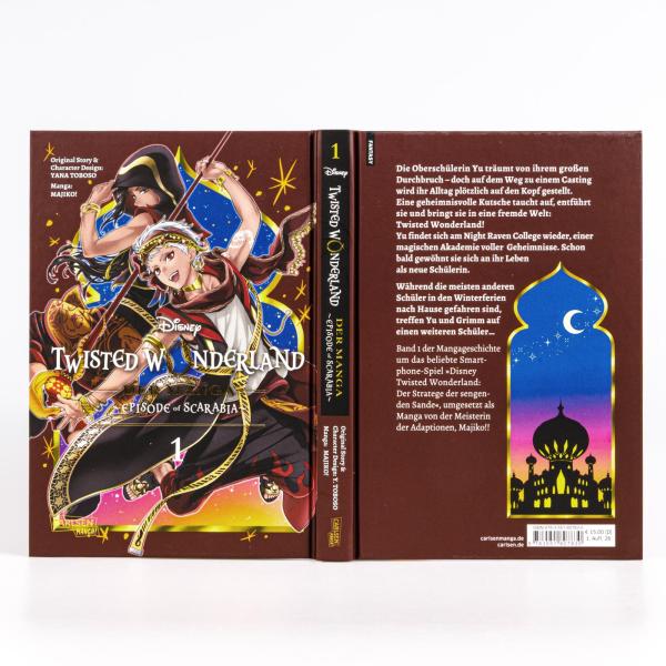 Manga: Twisted Wonderland: Der Manga – Episode of Scarabia 1 (Hardcover)