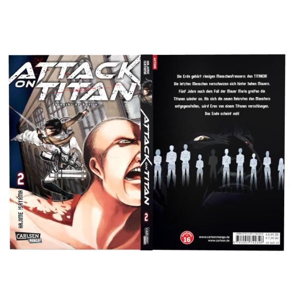 Manga: Attack on Titan 02