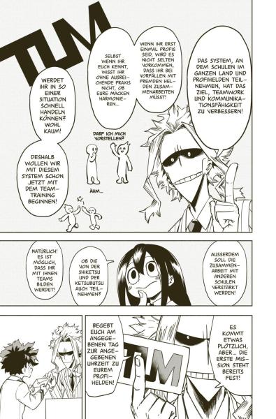 Manga: My Hero Academia Team Up Mission 01