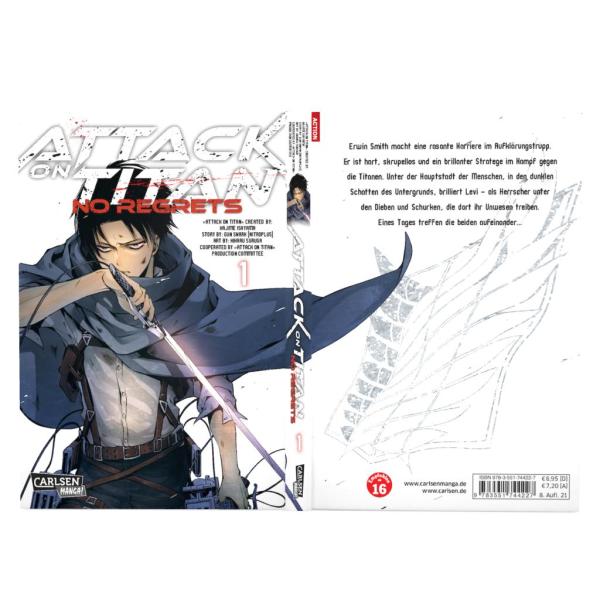 Manga: Attack on Titan - No Regrets 1