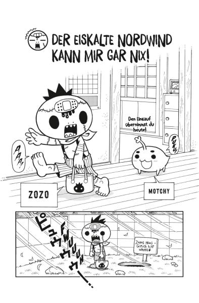 Manga: Zozo Zombie 6