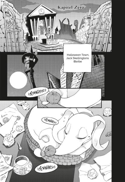 Manga: Tim Burton's The Nightmare Before Christmas: Zeros Reise 1 (Hardcover)