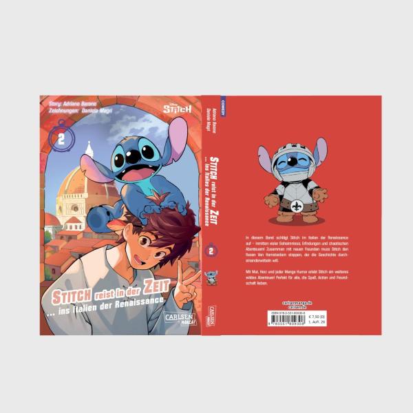Manga: Stitch reist in der Zeit 2