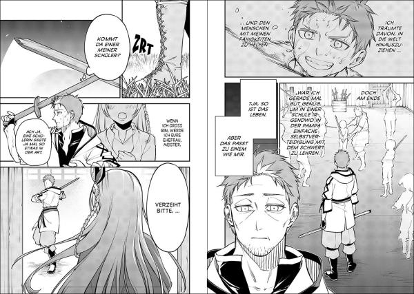 Manga: Vom Landei zum Schwertheiligen - Ich bin nur ein alter Schwertmeister vom Land, aber meine Schülerinnen lassen mich nicht in Frieden! 01