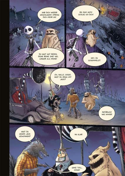 Manga: Tim Burton's The Nightmare Before Christmas: Der Kampf um die Krone (Hardcover)