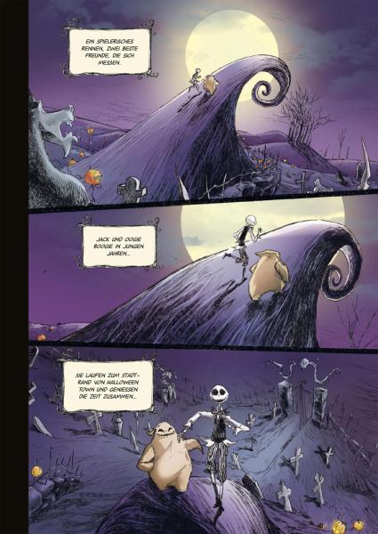 Manga: Tim Burton's The Nightmare Before Christmas: Der Kampf um die Krone (Hardcover)