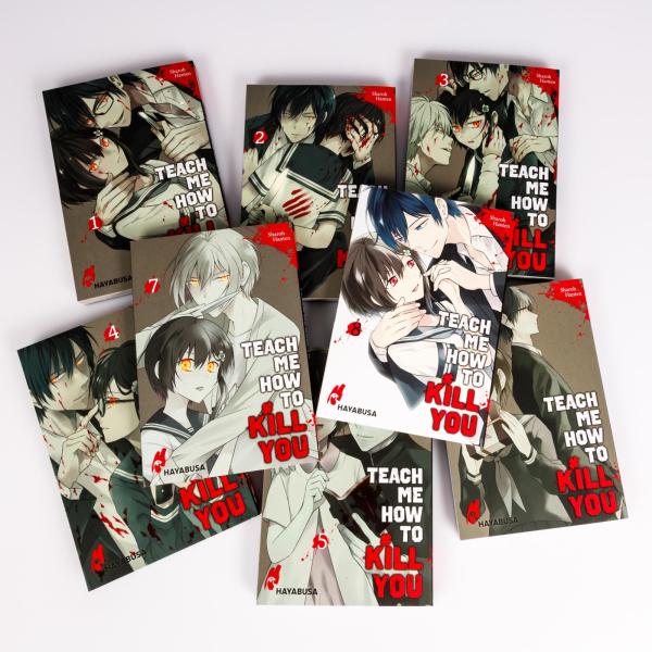 Manga: Teach me how to Kill you Sammelschuber (inklusive Band 1-8)