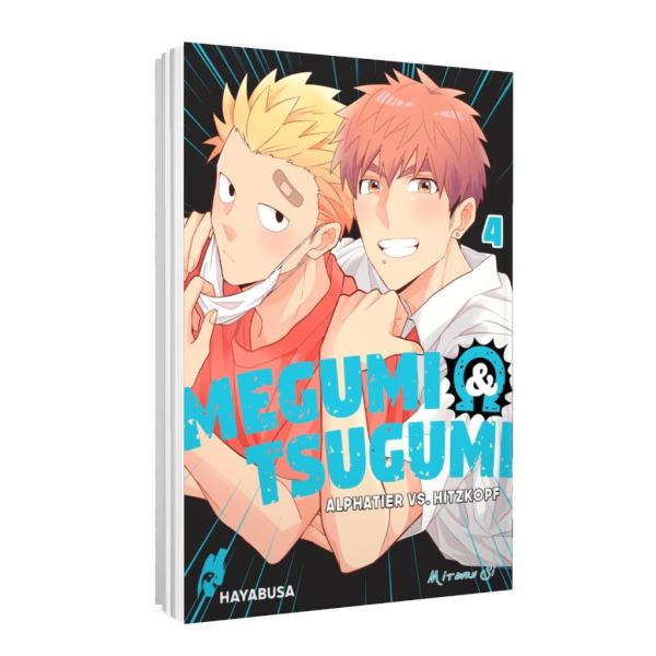 Manga: Megumi & Tsugumi – Alphatier vs. Hitzkopf 4