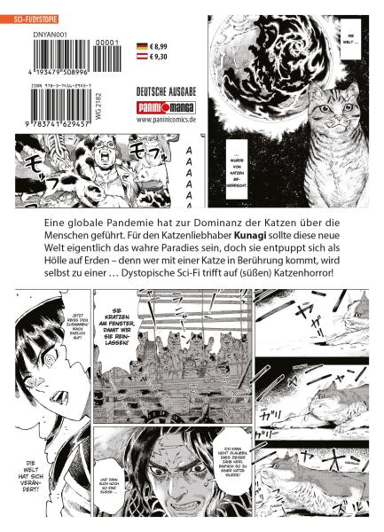 Manga: Night of the Living Cat 01 - Alles wird verkatzt