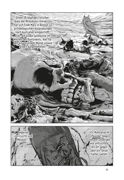 Manga: H.P. Lovecraft Manga: Der Schatten aus der Zeit