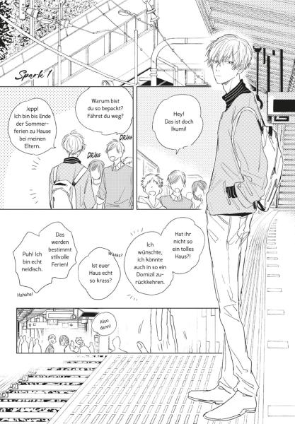 Manga: Sein geheimes Lächeln: Verliebt in einen Gärtner