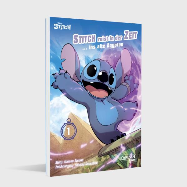 Manga: Stitch reist in der Zeit 1